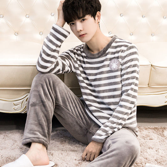 Men's Pajamas Thick Fleece Pajamas