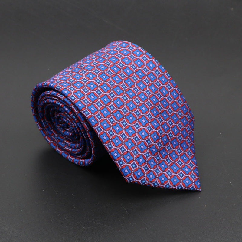 Men's Super Soft Bohemian Silk Ties