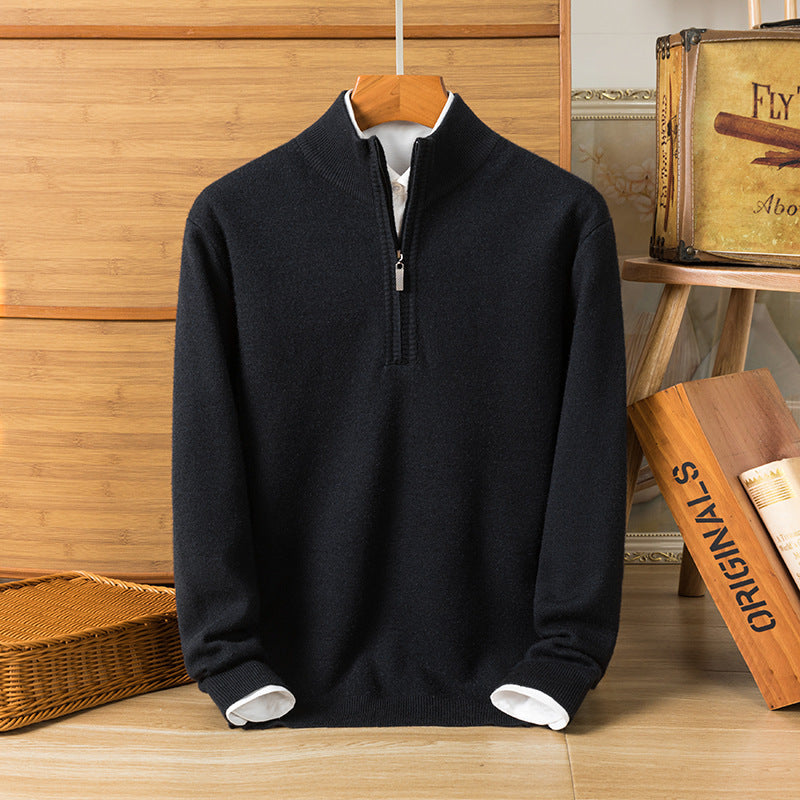 Men's Knitwear Long Sleeve Thickened Sweater