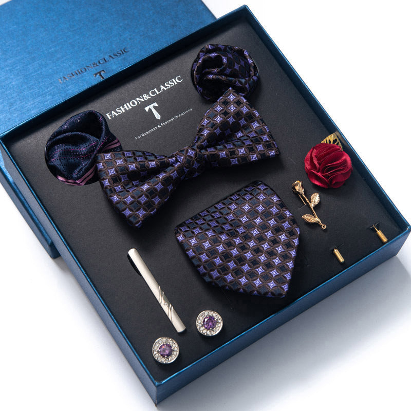 Men's 8-piece Tie Set