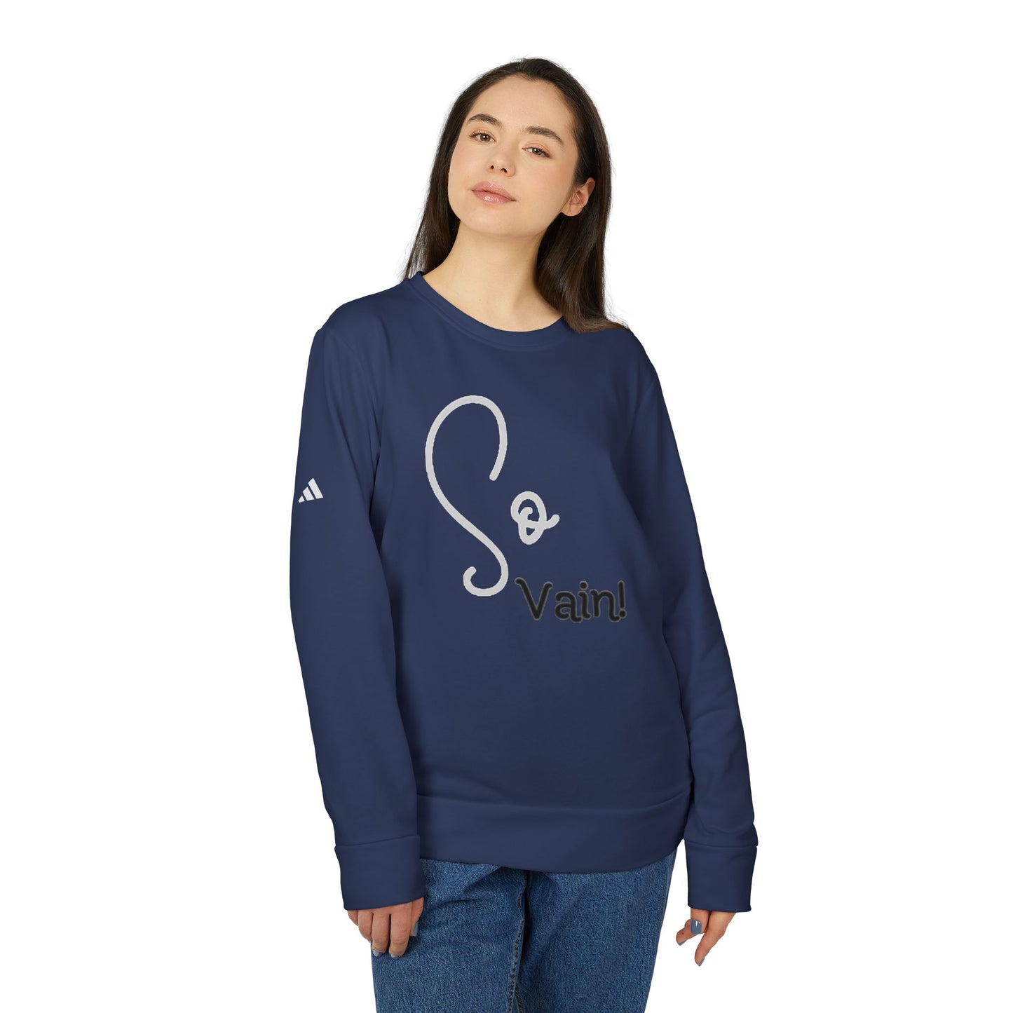 adidas Unisex Fleece Crewneck Sweatshirt So Vain