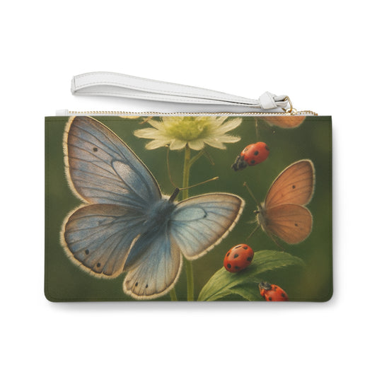 Butterfly Clutch Bag - Nature-Inspired Purse, Perfect for Events, Gift for Nature Lovers, Organizer for Travel