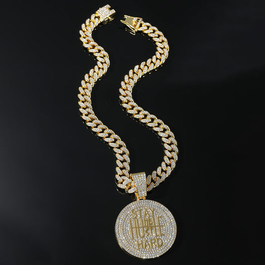 "Stay Humble Hustle Hard" Men's Necklace