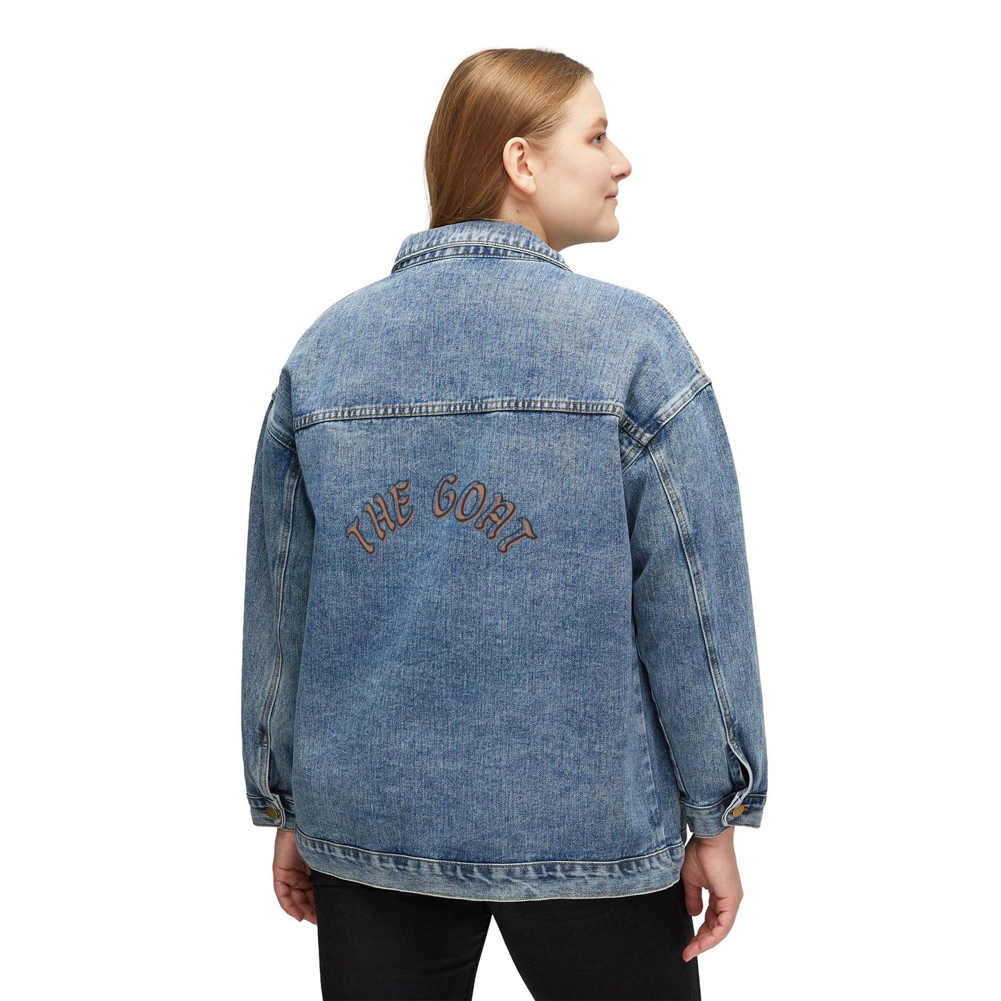The GOAT Women's Denim Jacket - Stylish & Timeless Casual Wear