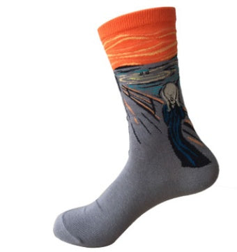Mid Length Casual Versatile Cotton Men's Socks
