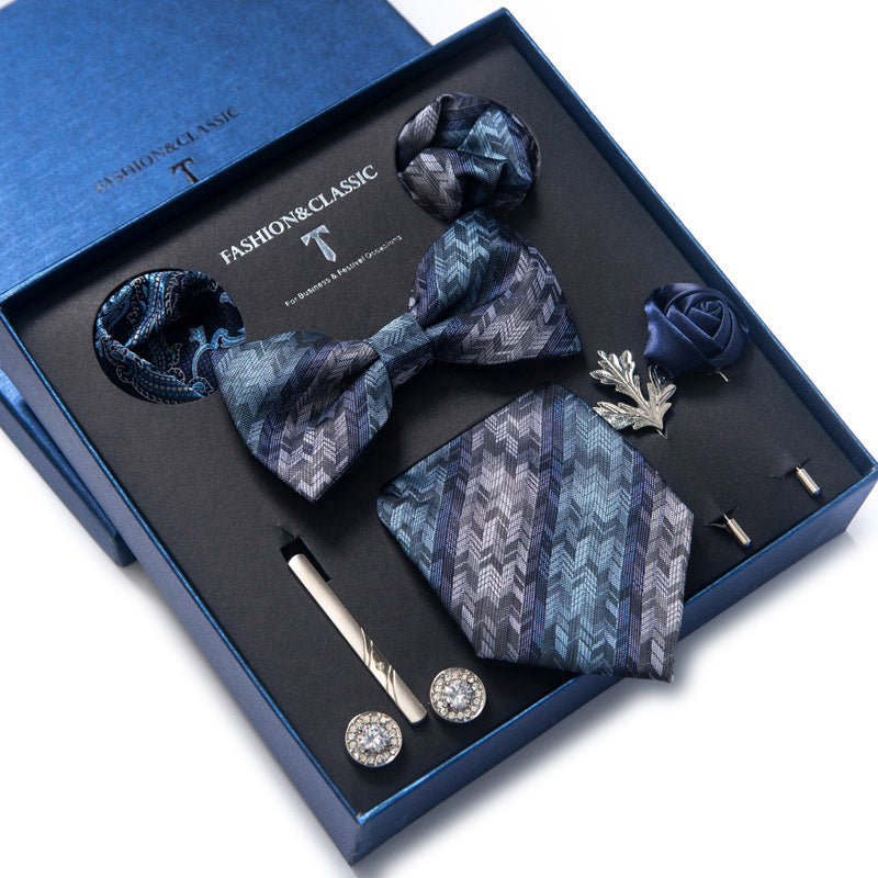 Men's 8-piece Tie Set