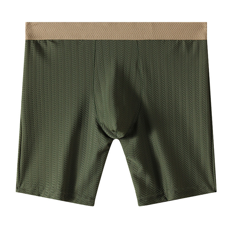 Men's Underwear High Elastic Breathability Lightweight Nylon Jacquard