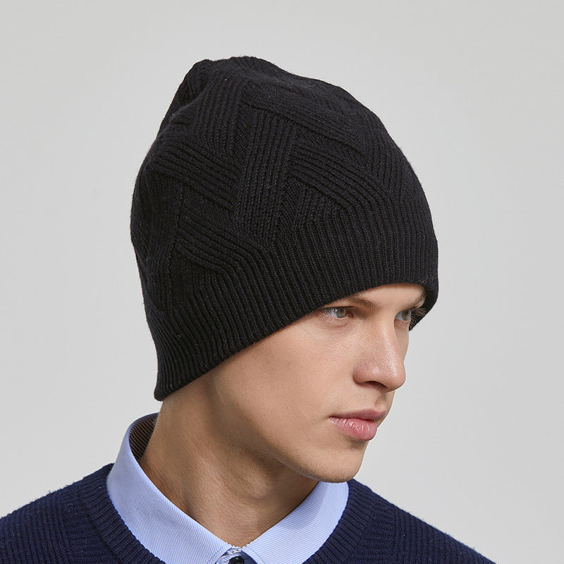 Men's Fleece Warm Knitted Beanie