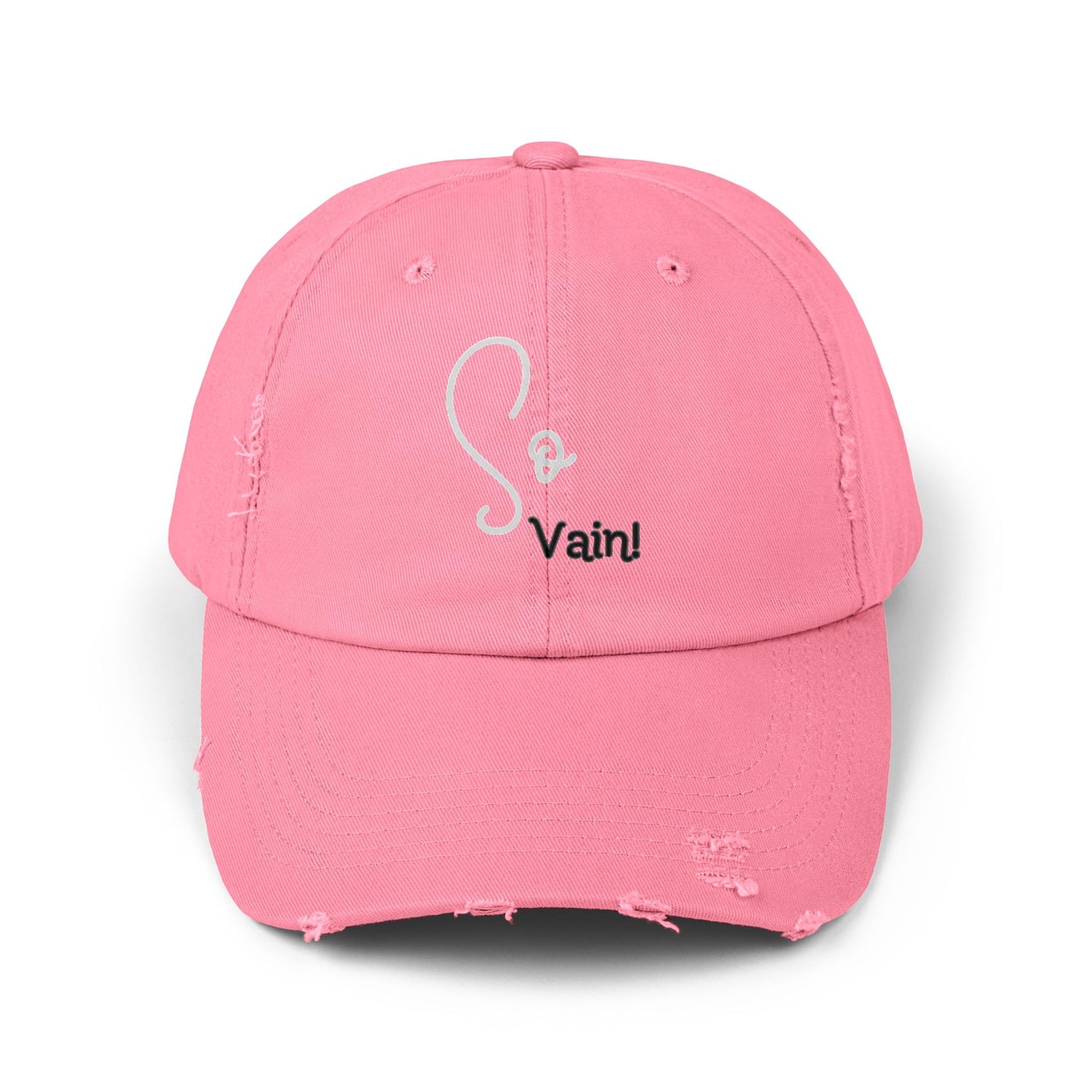 So vain Unisex Distressed Cap