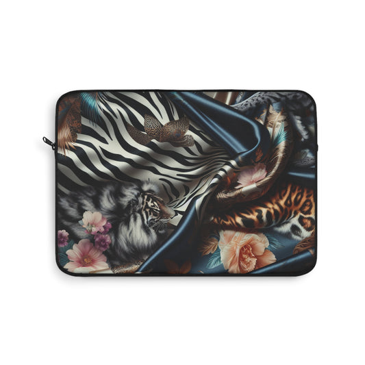 Boho Floral Laptop Sleeve, Stylish Computer Case, Cute Laptop Cover, Unique Tech Accessory, Gift for Students, Work From Home