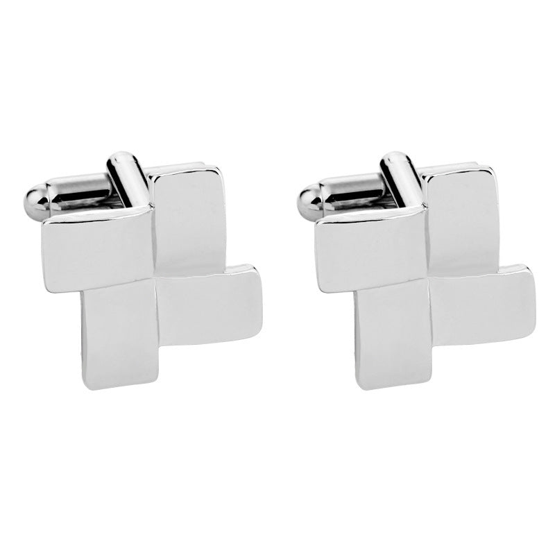 Three-dimensional Men's Cufflinks