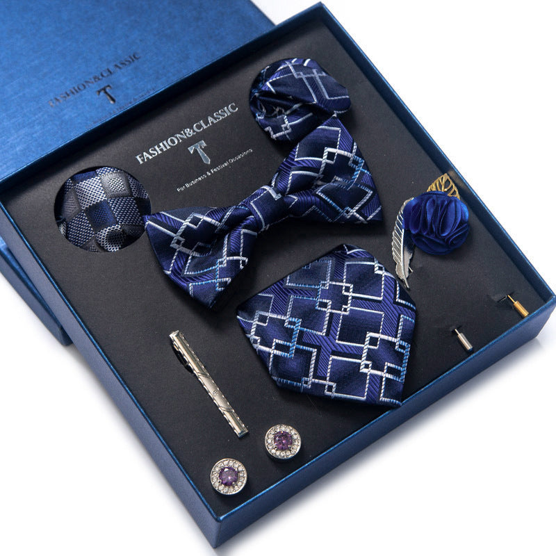 Men's 8-piece Tie Set