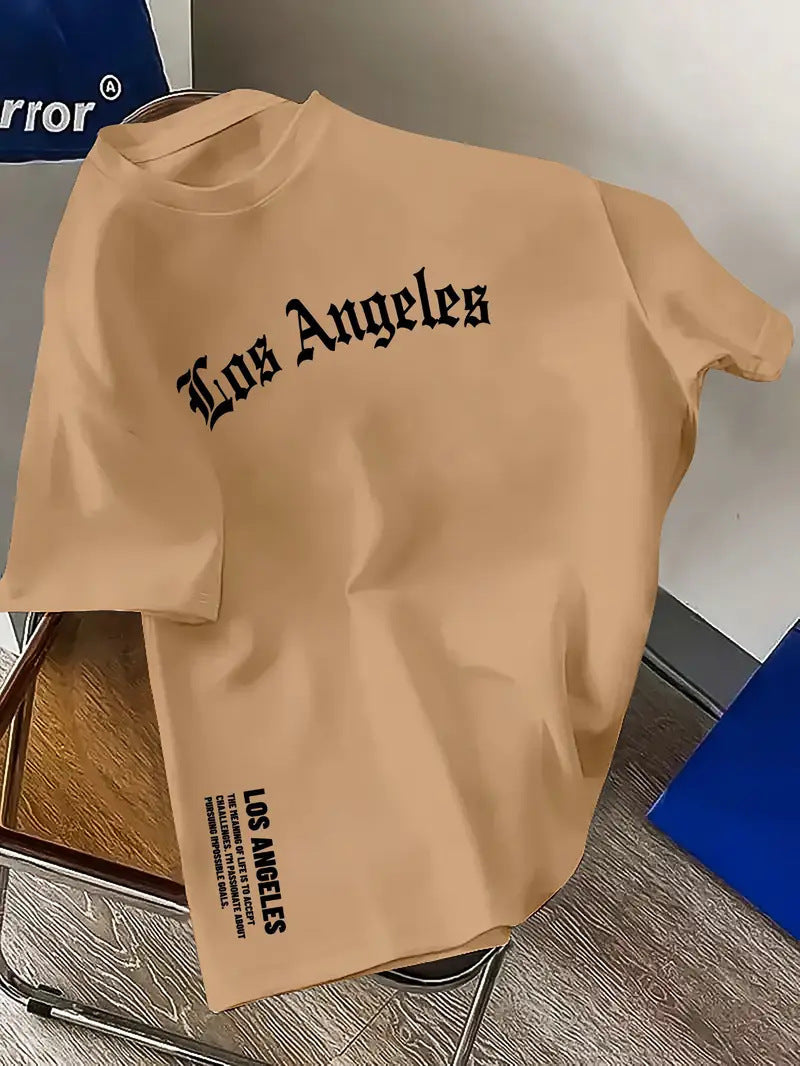 Printed Casual Short-sleeved T-shirt