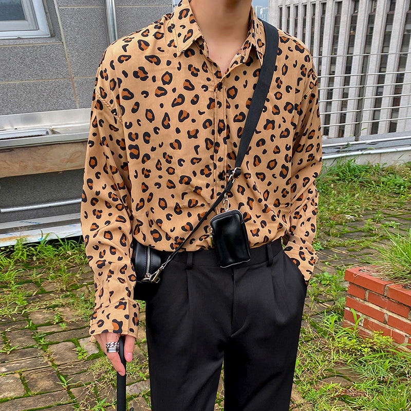 Men's Leopard Shirt
