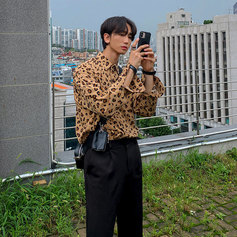 Men's Leopard Shirt