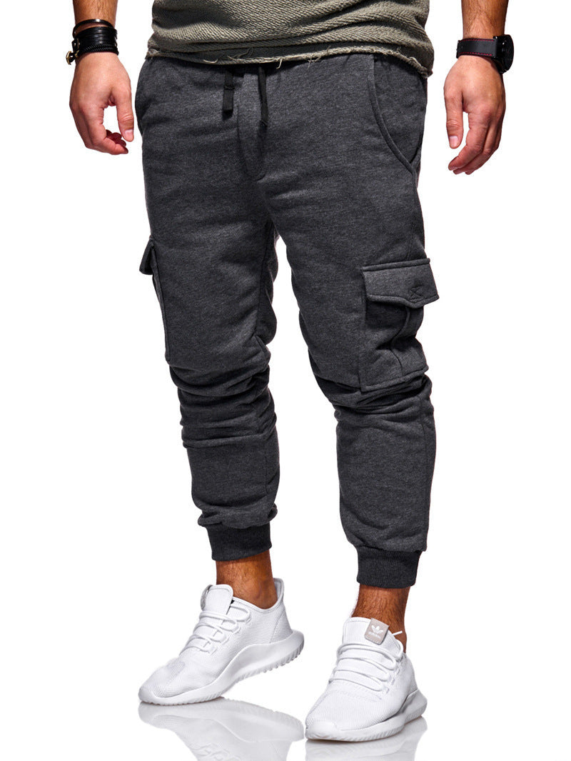 Men's Draping With Pocket Casual Sweatpants