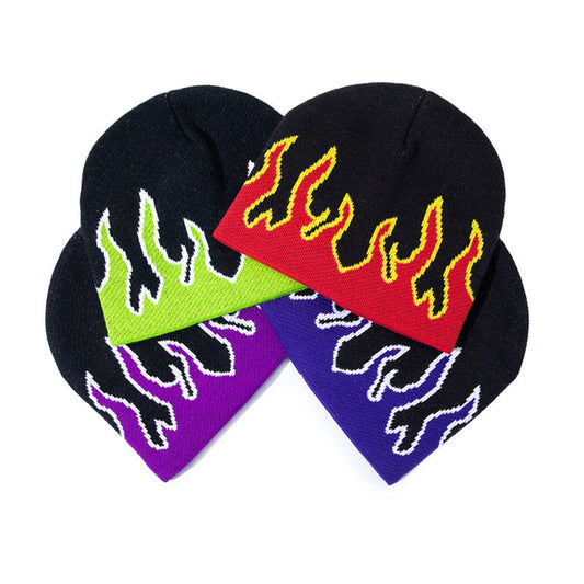 Men's Warm Flame Wool Beanie