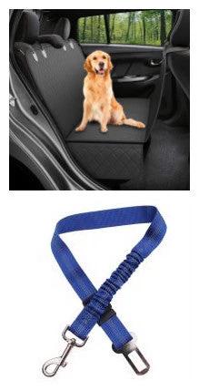 Dog Car Seat Cover View Mesh Pet Carrier Hammock Safety Protector Car Rear Back Seat Mat With Zipper And Pocket For Travel by GJG Denim