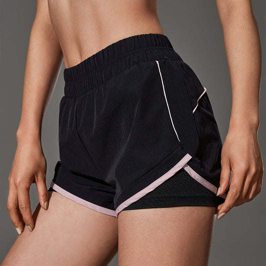 Quick-dryTwo Pieces Of Sports Shorts For Women