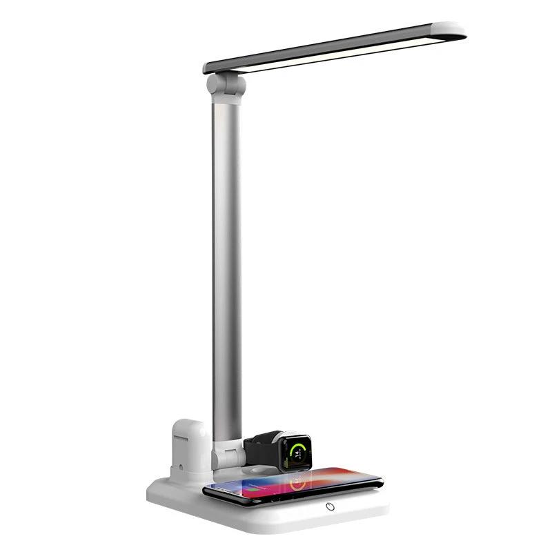 Four-in-one Desk Lamp Wireless Charging Desk Lamp 10W Desk Lamp by GJG Denim