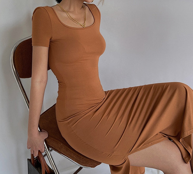 Double-layer Suspender Skirt Dress Bodycon Short