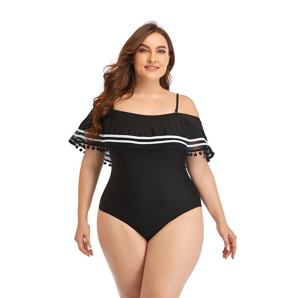Sexy Plus Size One-piece Swimsuit Swimsuit Factory Direct Swimsuit Spot