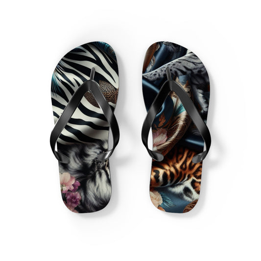 Boho Chic Flip Flops - Trendy Summer Footwear for Beach Days, Pool Parties, Casual Outings, Vacation Essentials, Gift for Her