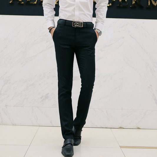 Men's Business Casual Slim-fit Pants