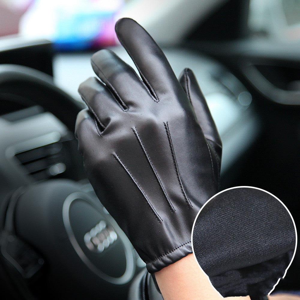 Men's PU Leather Gloves