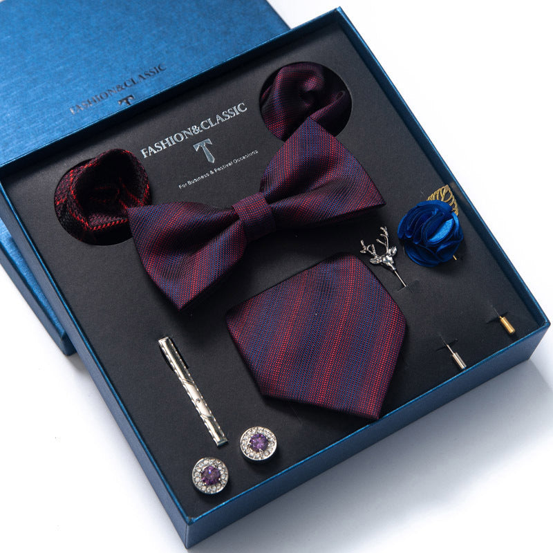 Men's 8-piece Tie Set