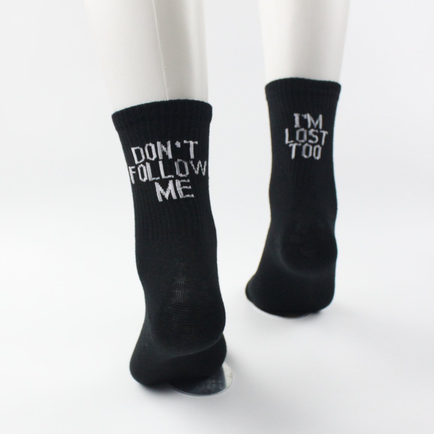 Men's "Don't Follow Me I'm Lost Too" Socks
