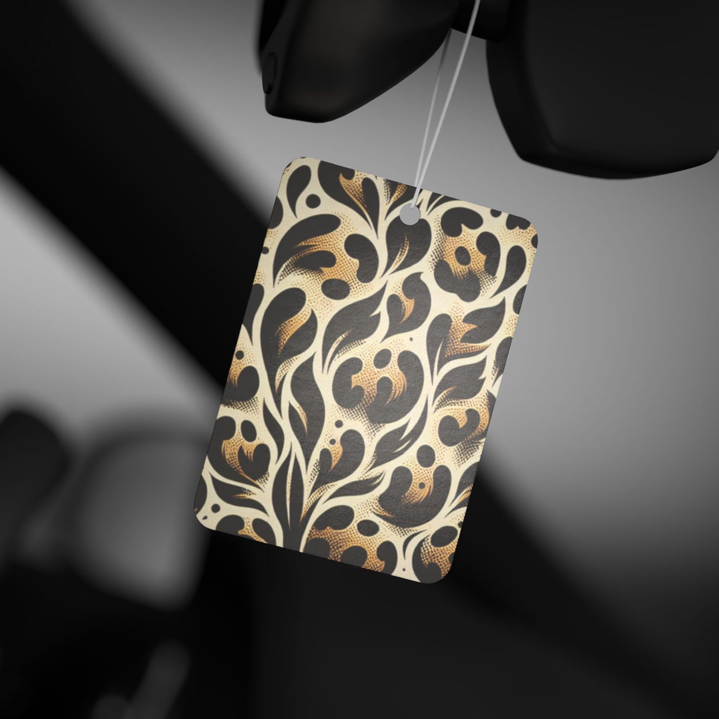 Elegant Floral Car Air Freshener - Stylish Aroma for Your Vehicle