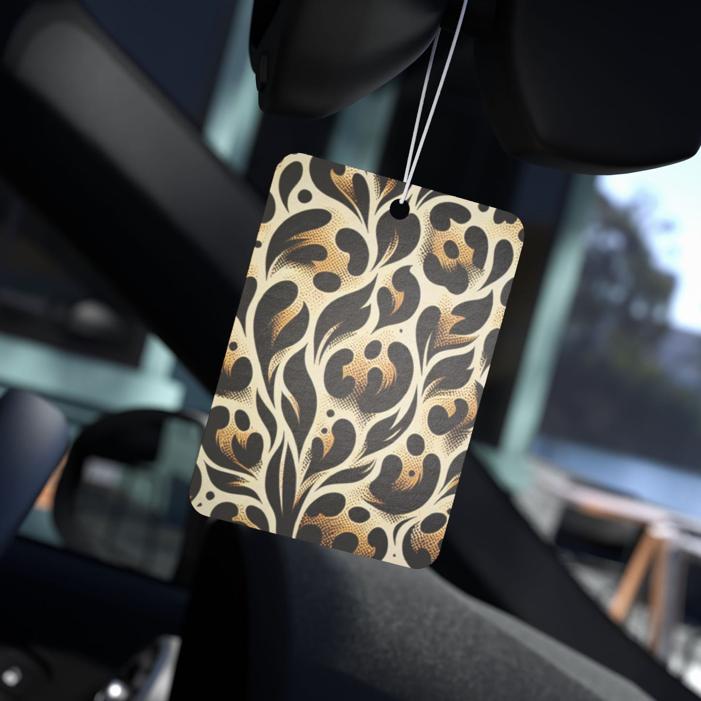 Elegant Floral Car Air Freshener - Stylish Aroma for Your Vehicle