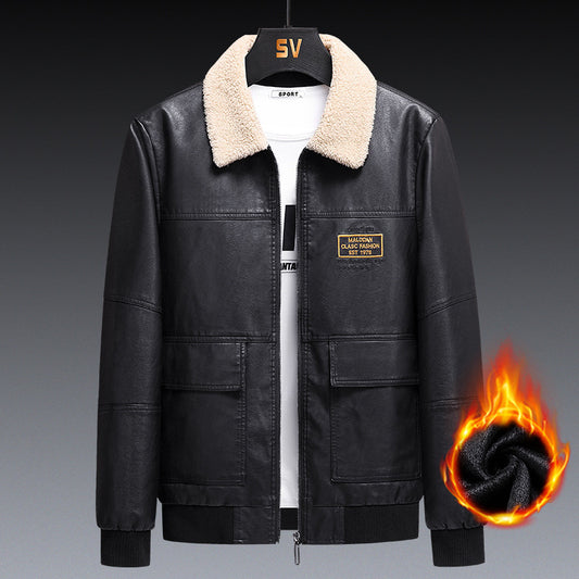 Men's Slim Fit Motorcycle Jacket