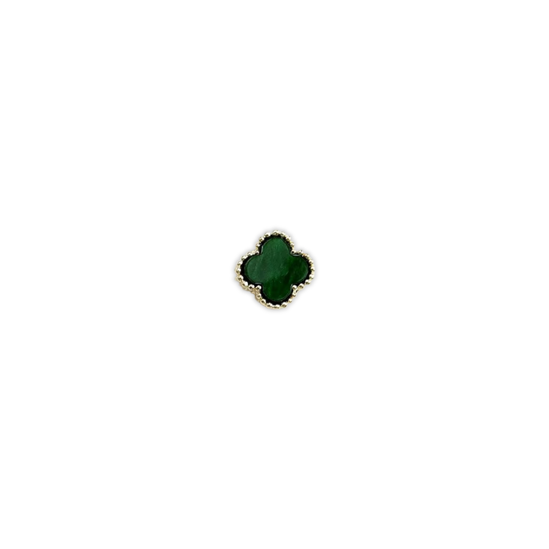 🍀 Clover Luxe Nail Charms