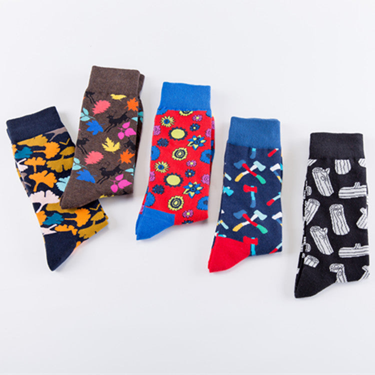 Men's Skateboarding Personality Series Socks