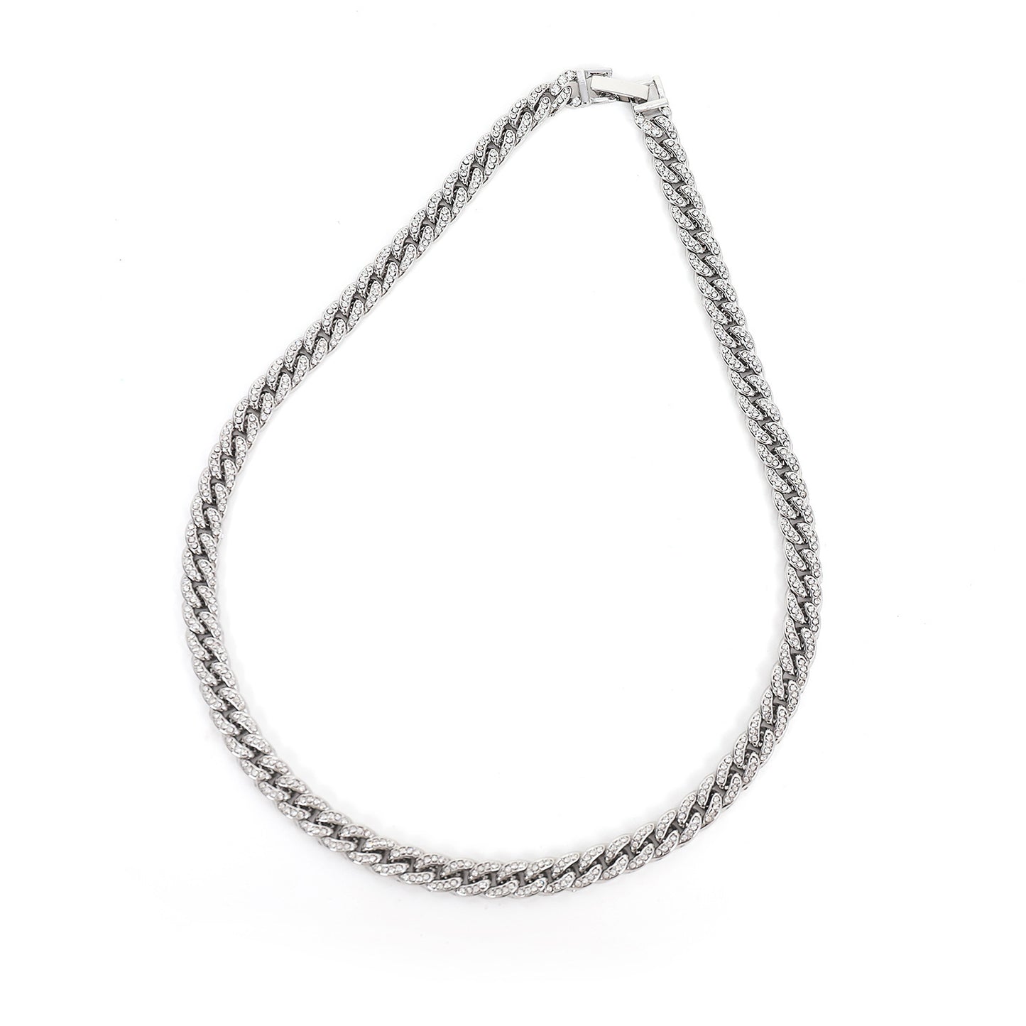 Simple Alloy Chain For Men