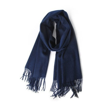 Faux Cashmere Scarf Solid Color For Men