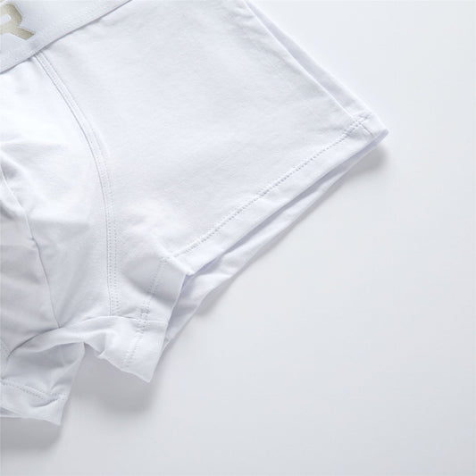 Men's Purified Cotton Low Waist Breathable Comfortable Solid Color Underwear