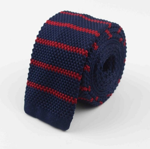 Men's Knitted Leisure Striped Ties