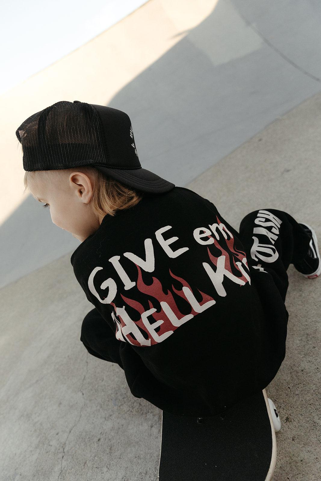 Give Em’ Hell Kids / Baby Sweat Set