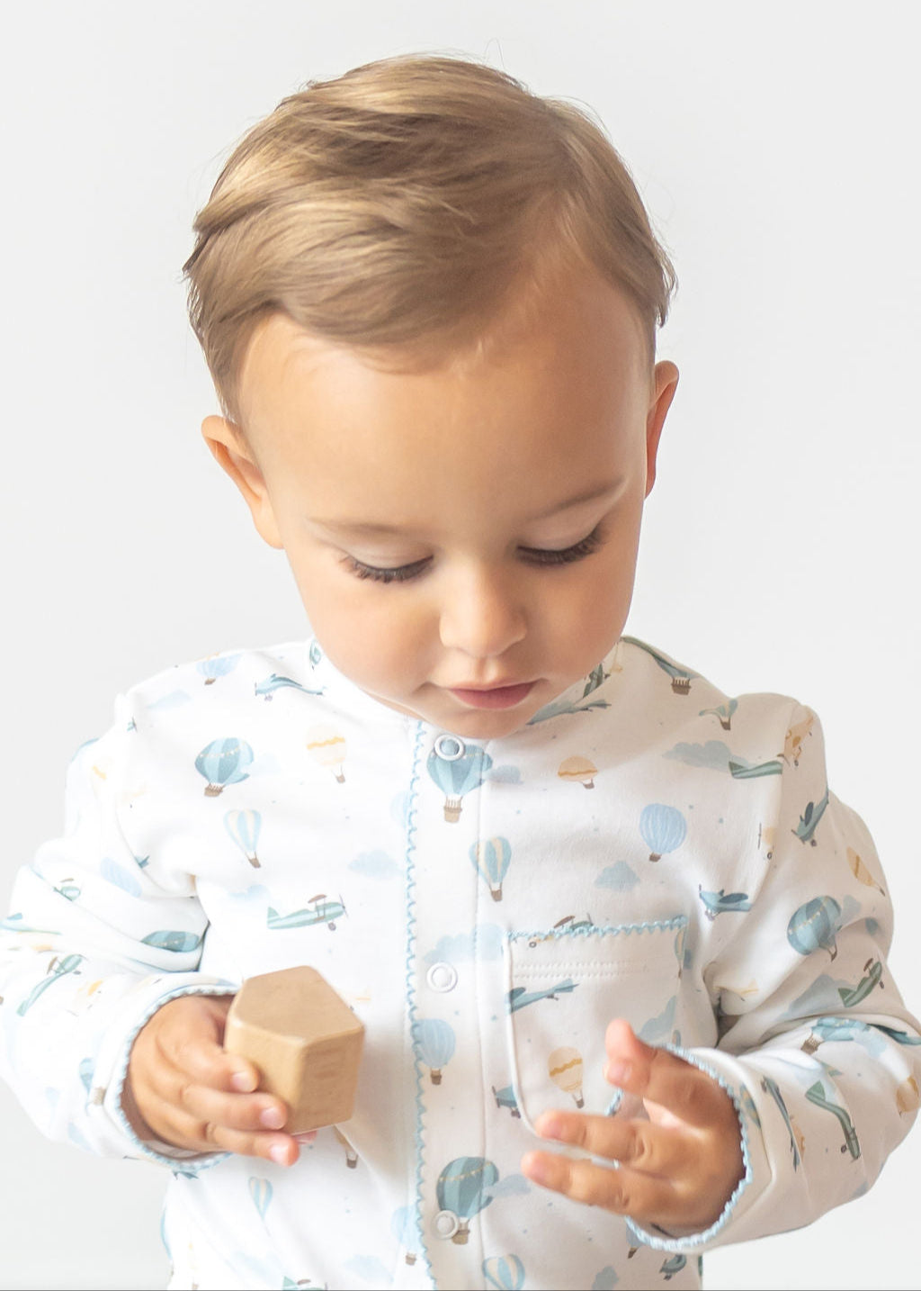 Little Airplanes Pima Baby Pajama