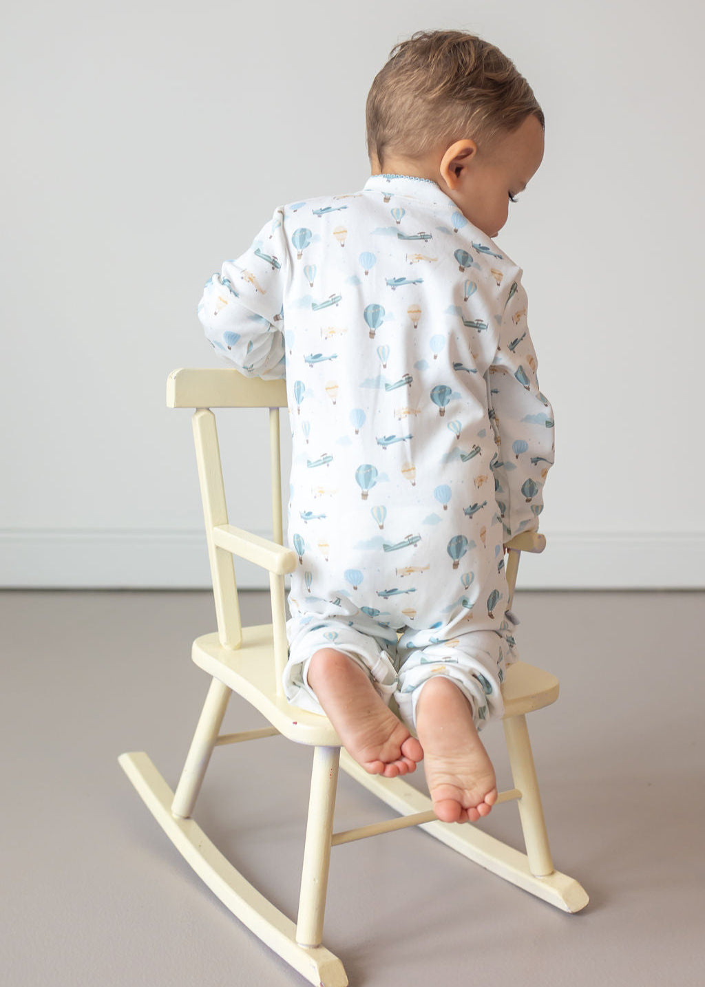 Little Airplanes Pima Baby Pajama