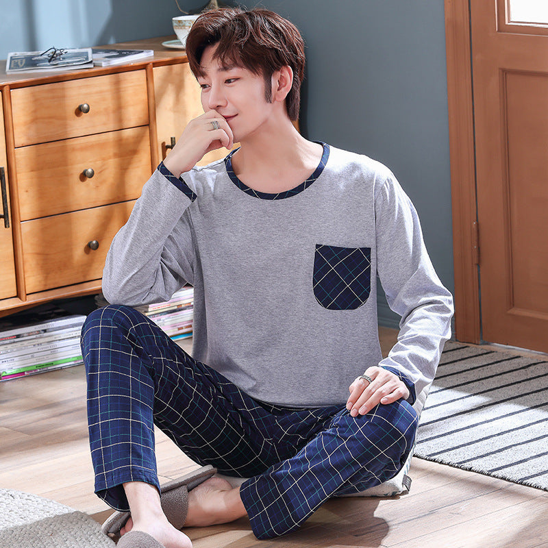 Men's Varions Print Long Sleeve Pajamas