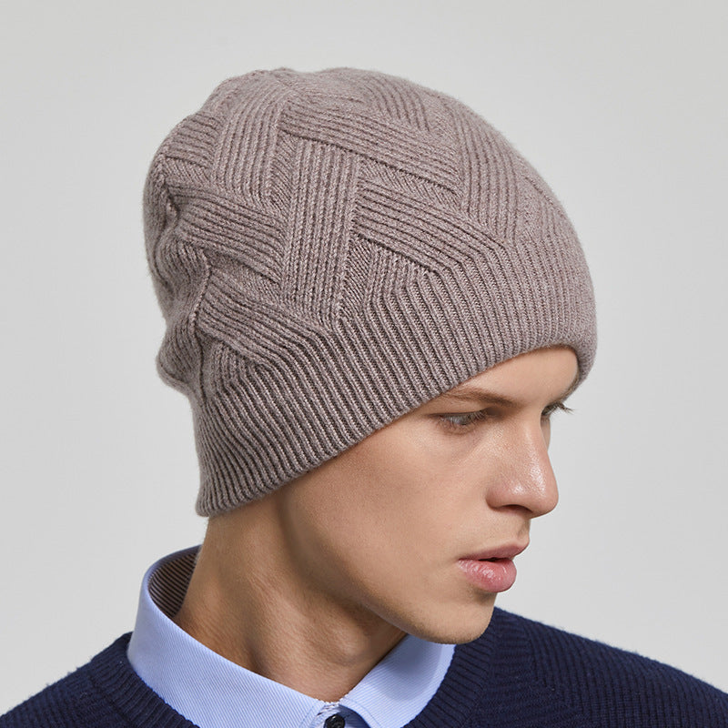 Men's Fleece Warm Knitted Beanie