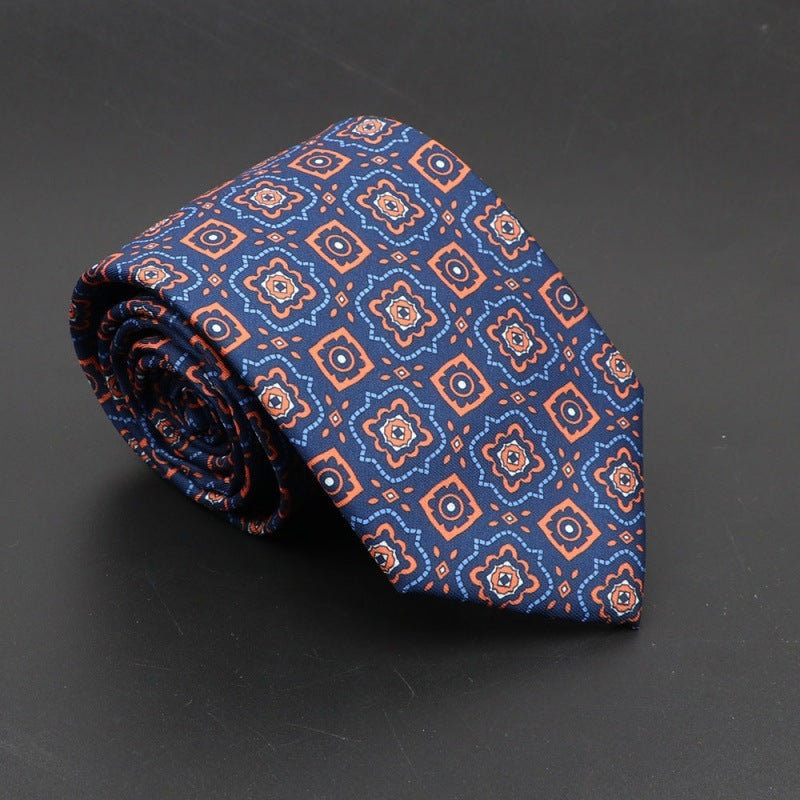 Men's Super Soft Bohemian Silk Ties