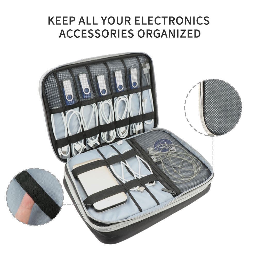 Large Capacity Three-layer Multifunctional Travel Storage Bag For Men