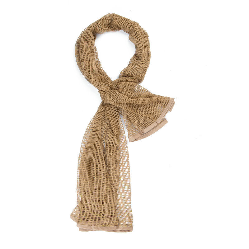 Men's Long Camouflage Multi-purpose Breathable Outdoor Scarf