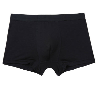 Men's Pure Color Bamboo Fiber Underwear