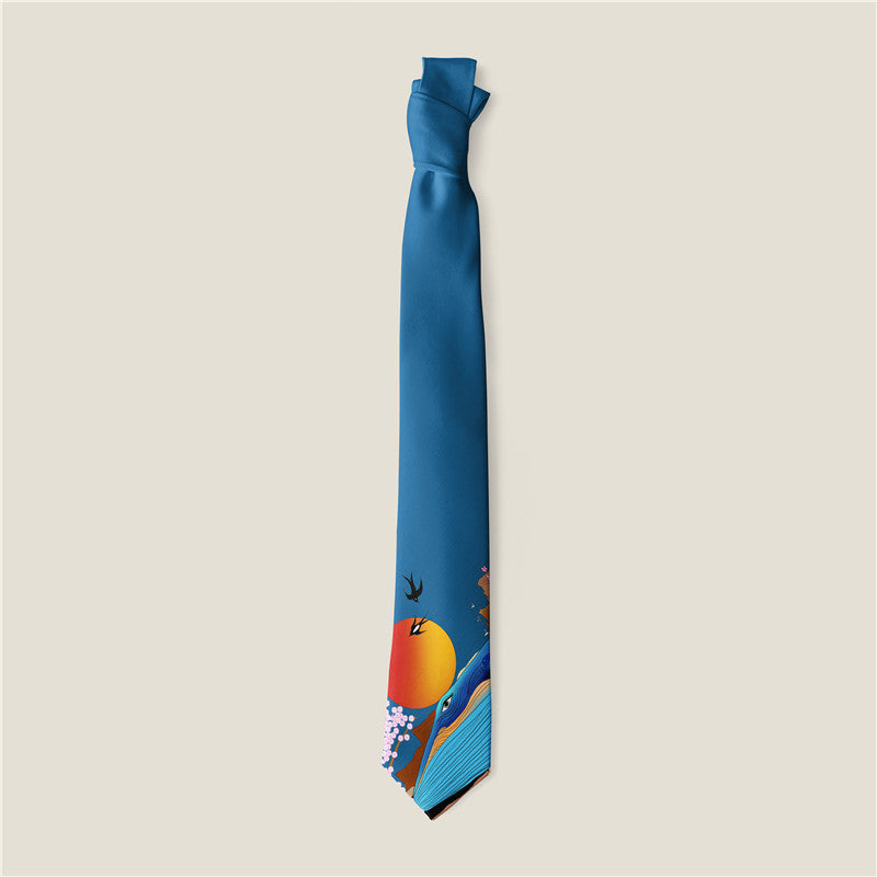 Men's Creative Print Tie